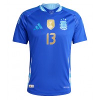 Maglia Calcio Argentina Cristian Romero #13 Seconda Divisa Copa America 2024 Manica Corta